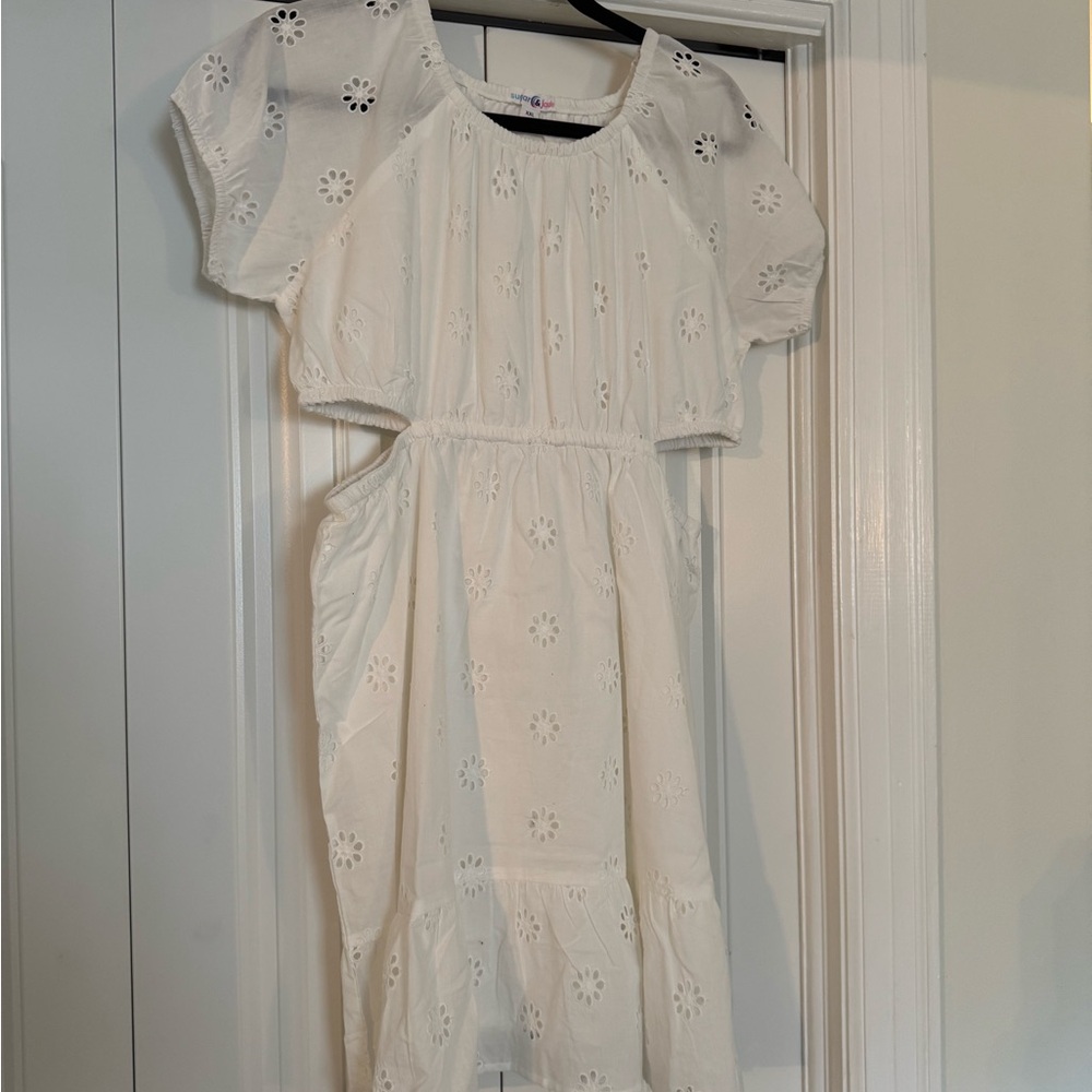 The Children's Place White Eyelet Dress